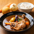 料理メニュー写真&nbsp;北海道スープカレー チキンレッグ
