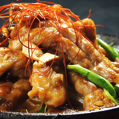 セセリのガーリック醤油炒め