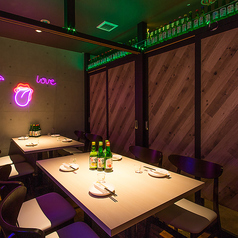 サカバカンビにはプライベート個室!2名様~8名様の個室多数、個室利用のお客様は店舗にお問い合わせくださいませ!