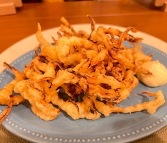 さきイカの天ぷら