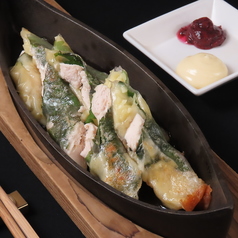 ささみチーズ鉄板