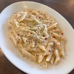 ツナと玉ねぎのクリームペンネ