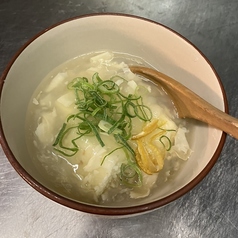 揚げ出し豆腐の湯葉あんかけ