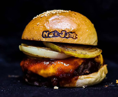 ジャンキーウエスタンBBQバーガー