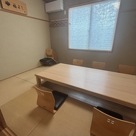 個室でゆったり楽しむ特別な時間