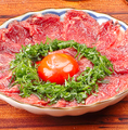 料理メニュー写真&nbsp;熊本直送　馬刺しユッケ