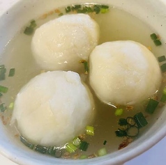 中華風つみれのスープ　純手工魚丸