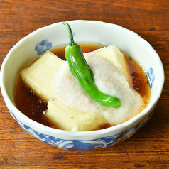 揚げ出しとろろ豆腐