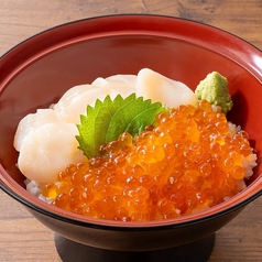 ほたて・いくら丼