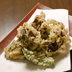 舞茸の天麩羅盛り合わせ