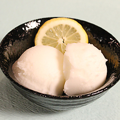 【デザート】瀬戸田檸檬シャーベット