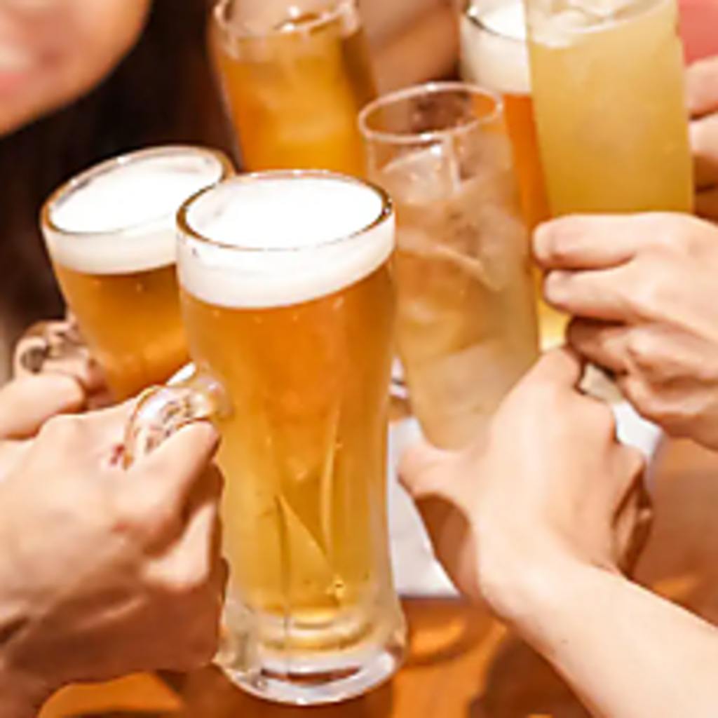 飲み放題の種類も豊富にご用意しております！