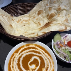 ナンとバターチキンマサラ