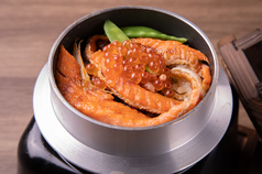 鮭ハラスいくら釜飯