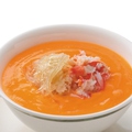 料理メニュー写真 蟹の卵入りふかひれスープ