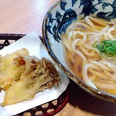 とり天のおうどん