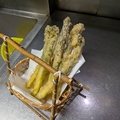 料理メニュー写真&nbsp;アスパラ天ぷら