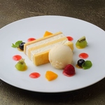 シェフのオリジナル手作りデザート