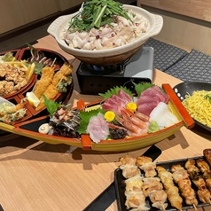 旬の味覚を詰め込んだ贅沢コース