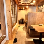 開放感あるれるオシャレで広々とした店内。