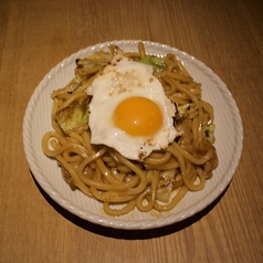 ホルモン焼きうどん