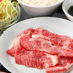 和牛カルビランチ100g 1,200円
