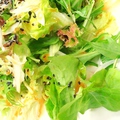 料理メニュー写真 水菜とジャコのハリハリサラダ