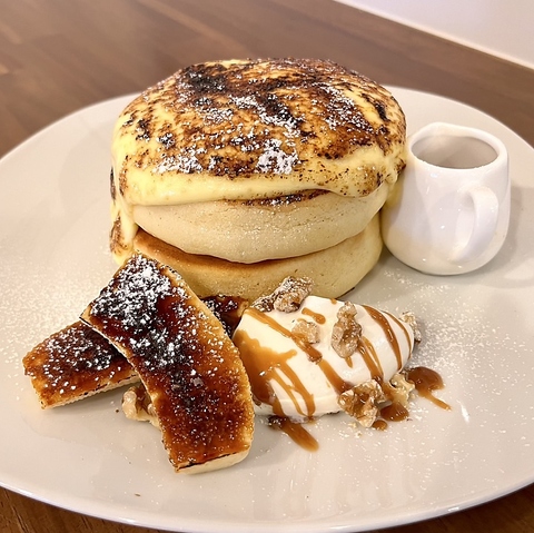 パンケーキが自慢の居心地の良いカフェです♪