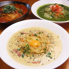 グランドメニュー　GONJIROの定番パスタの写真