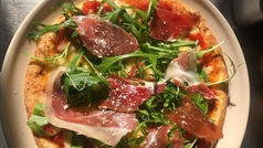 イタリア産生ハムと水菜のPIZZA