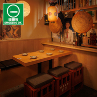 【2名様からでも◎】こだわった料理とレトロ空間