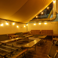 都会で楽しむ屋上BBQ空間♪