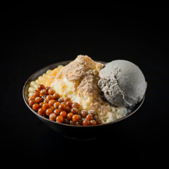 タピオカミルクティーかき氷