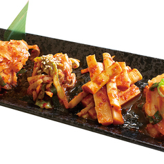 自家製キムチ盛り合わせ