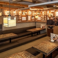 【掘りごたつ席】