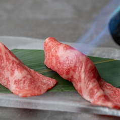宮崎牛の大トロ牛握り 1貫