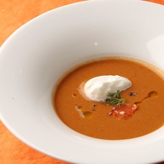 濃厚な海老のビスク