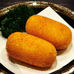 小豆餡入りもち揚げ