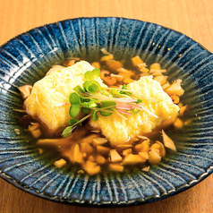 一番出汁あんかけも揚げ出汁豆腐