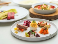 カジュアルなコース料理をご提供