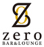 BAR&LOUNGE zero ゼロのロゴ