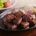 料理メニュー写真&nbsp;黒毛和牛あおもり倉石牛のサイコロステーキ