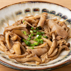 豚肉と木の子のバターぽん酢炒め