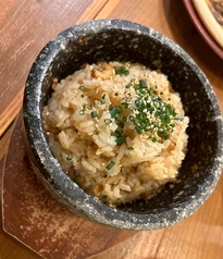 穴子の石焼ご飯