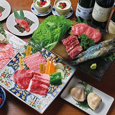 和牛焼肉 神楽坂 牛ますのコース写真