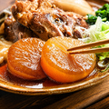 料理メニュー写真&nbsp;名物　あら煮大根