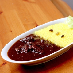 牛タンカリー　ドリンク付き