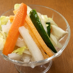 産直季節野菜の自家製ピクルス