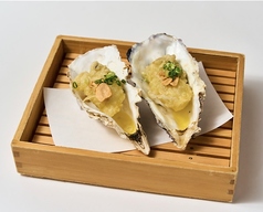 広島県　牡蠣の天ぷら　アヒージョ風　2ケ