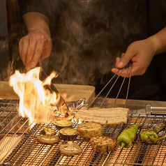 当店自慢の炉端焼き